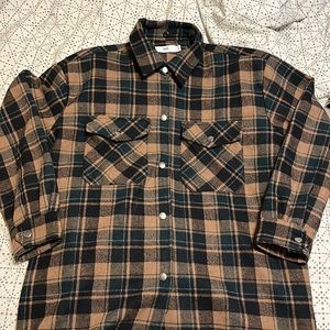 LAST CHANCE Twik plaid shirt jacket